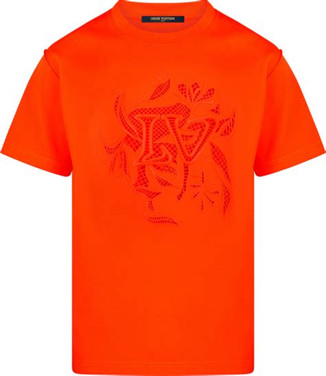 lv orange shirt